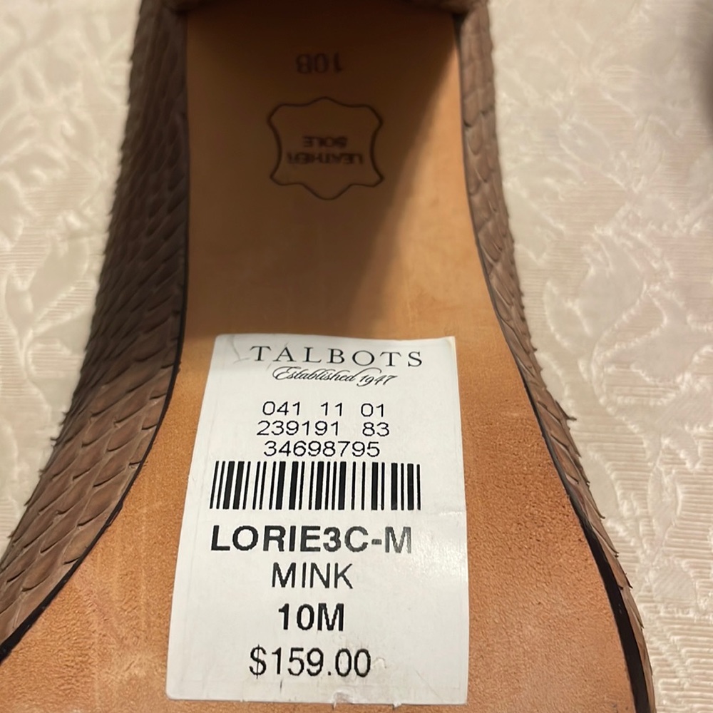 Talbots chunky heels - Picture 3 of 5